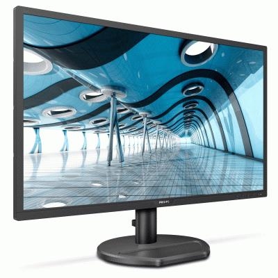 MONITOR PHILIPS LCD LED 21.5'' WIDE 221S8LDAB/00 1MS SOFTBLUE MM FHD 1000:1 BLACK VGA DVI HDMI VESA  FINO:31/05