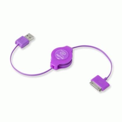 CAVO IPOD E IPHONE RETRATTILE USB 2.0 SYNC/CHARGE EUIPODUSBRL PORPORA RETRAK 816983011205