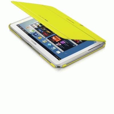 CUSTODIA SAMSUNG EFC-1G2NMECSTD A LIBRO RIGIDA PER ''GALAXY NOTE 10.1'' - GIALLO