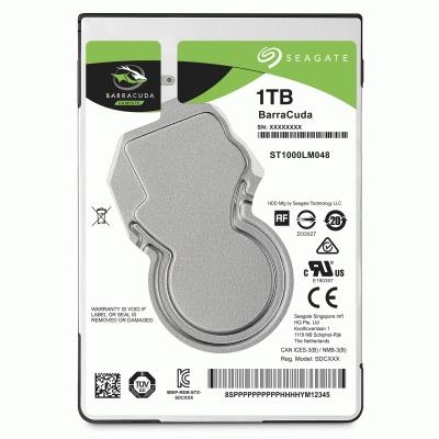 HARD DISK NB SATA3 2.5'' 1000GB(1TB) SEAGATE BARRACUDA ST1000LM048 5400RPM 128MB CACHE 7MM