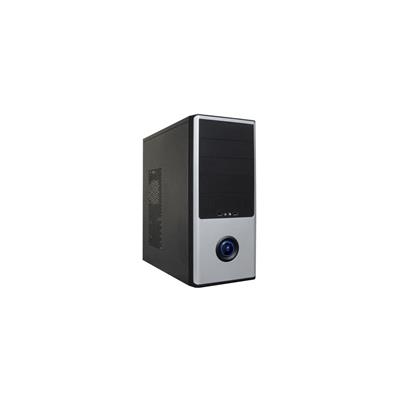 CABINET ATX MIDDLE TOWER TEKKRAIN INSIDE 483S ATX NERO/SILVER, ALIM. 500W, AUDIO IN/OUT 4X5,25 1X3,5 EST. + 6X3.5 INT., 2USB 2.0