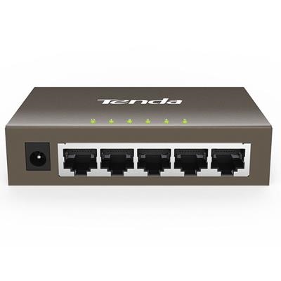 SWITCH 5P LAN GIGABIT TENDA TEG1005D DESKTOP SUPP.AUTOPOLARITà SU OGNI PORTA - GARANZIA 3 ANNI- FINO:31/05