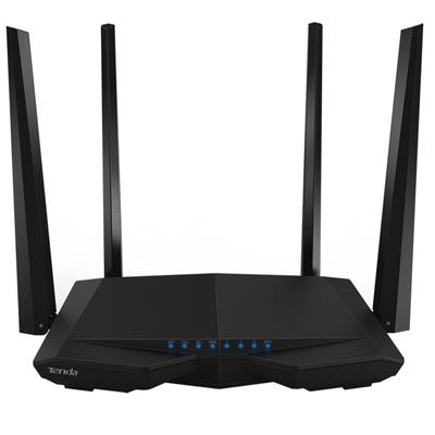 WIRELESS AC1200 ROUTER DUAL BAND TENDA AC6 -300MBPS X2.4GHZ-867MBPS X 5GHZ- 802.11AC 5P GIGABIT - GARANZIA 3 ANNI