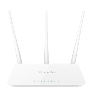 WIRELESS N ROUTER 300M TENDA F3 -2T2R  3P 10/100M - 2ANT. FISSE -GARANZIA 3 ANNI FINO:31/05