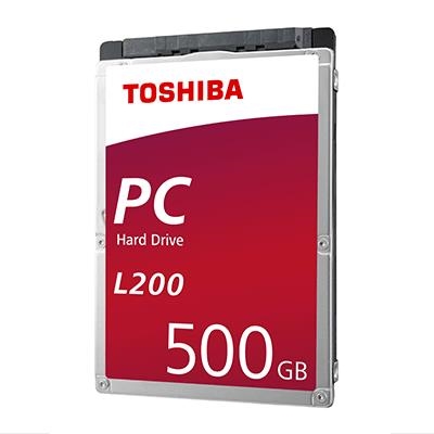 HARD DISK NB SATA3 2.5'' 500GB TOSHIBA L200 HDWK105UZSVA 5400RPM 8MB CACHE ALTEZZA 7MM