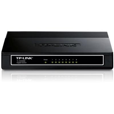 SWITCH 8P LAN GIGABIT TP-LINK TL-SG1008D DESKTOP -GARANZIA 3 ANNI-