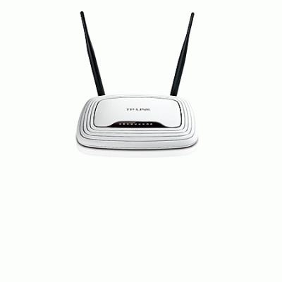 WIRELESS N ROUTER 300M TP-LINK TL-WR841N 802.11NGB  4P 10/100M - 2ANT. FISSE -GARANZIA 3 ANNI- FINO:31/05