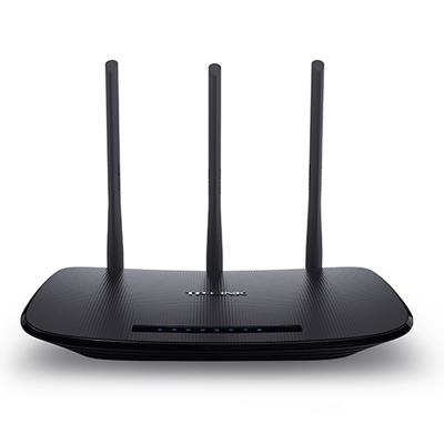 WIRELESS N ROUTER 450M TP-LINK TL-WR940N 802.11NGB  4P 10/100M - 3ANT. FISSE -GARANZIA 3 ANNI-