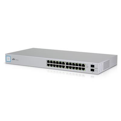 SWITCH 24P LAN GIGABIT UBIQUITI UNIFI US-24 CON SFP (NO POE)