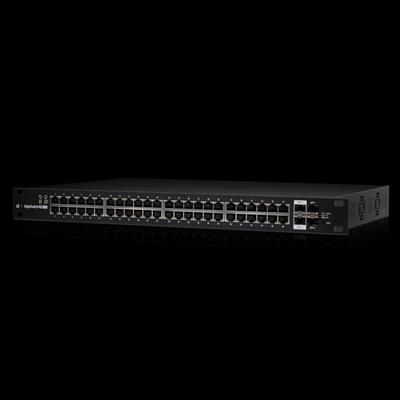 SWITCH 48P LAN UBIQUITI EDGESWITCH ES-48-500W POE+ 2P SFP+ 2P SFP MANAGED