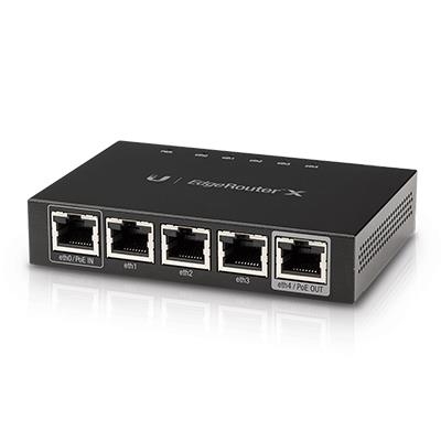 EDGE ROUTER UBIQUITI ER-X  5P RJ45 24V PASSIVE POE -