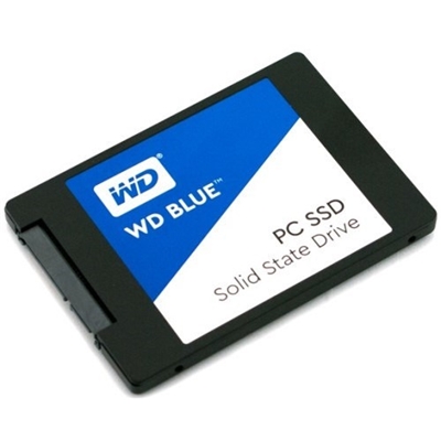 SSD-SOLID STATE DISK 2.5''  250GB SATA3 WD BLUE WDS250G2B0A READ:550MB/S-WRITE:525MB/S