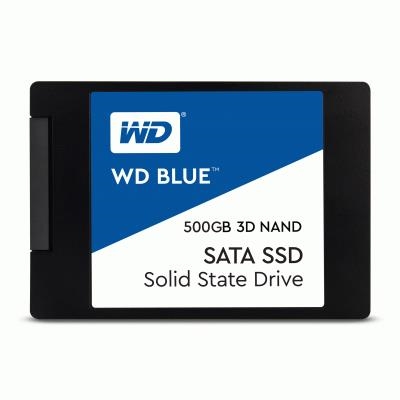 SSD-SOLID STATE DISK 2.5''  500GB SATA3 WD BLUE WDS500G2B0A READ:560MB/S-WRITE:530MB/S