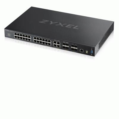 SWITCH 24P LAN GIGABIT + 4P 10G SFP+ ZYXEL XGS4600-32-ZZ0102F MANAGED L3 -RACK