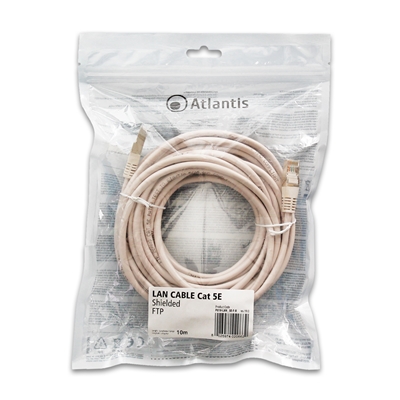 CAVO RETE CAT.5E-FTP (CAVO PATCH) SCHERMATO ATLANTIS P019-LAN_5E-F-X - 10MT