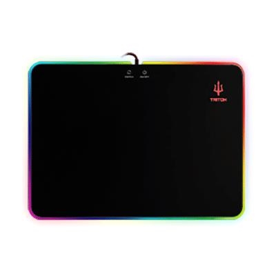 MOUSEPAD ATLANTIS P002-GP35-LED CON LUCE LED MULTICOLORE - DIM.350X250MM 5MM SPESSORE-ANTISLITTAMENTO-EAN: 8026974019864