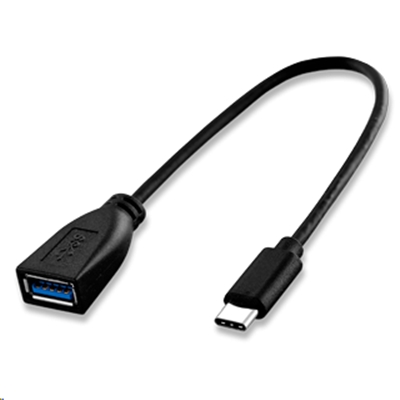 CAVO ADATTATORE USB TYPE-C MASCHIO A USB3.0 FEMMINA ATLANTIS  A04-TC_UB3-01 CAVO 15CM