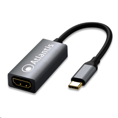 ADATTATORE TYPE-C A HDMI ATLANTIS A04-TC_HDMI -RIS.FINO A 1920X1080@60HZ - CAVO 10CM