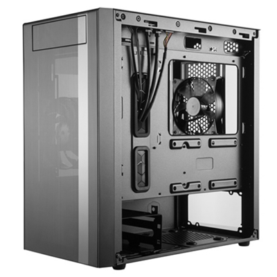 CABINET ATX MINI TOWER COOLER MASTER MCB-NR400-KG5N-S00 MASTERBOX NR400 BLACK MATX 4X3.5 4X2.5 2XUSB3.0 LATO TRASP. NOALIM.