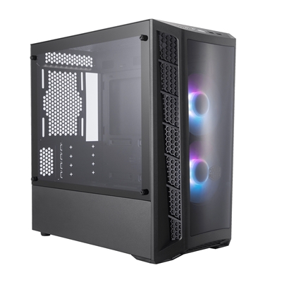 CABINET COOLER MASTER MCB-B320L-KGNN-S01 MASTERBOX MB320L NERO MICRO-ATX 4SLOT 2X3.5 2X2.5 2USB3.2 2XFAN-ARGB NO ALIM