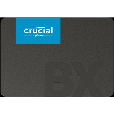 SSD-SOLID STATE DISK 2.5'' 1000GB (1TB) SATA3 CRUCIAL BX500 CT1000BX500SSD1 READ:540MB/S-WRITE:500MB/S