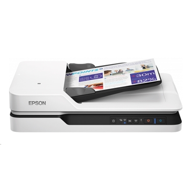 SCANNER EPSON WORKFORCE DS-1660W POWER PDF A4 25PPM ADF, STITCHING A3 USB 3.0 WIFI DIRECT B11B244401PP