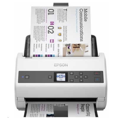 SCANNER EPSON WORKFORCE DS-870 DOCUMENT A4 CARIC. DALL ALTO B11B250401 65PPM ADF100PG, F/R, USB, A3 STITCH FINO:30/06