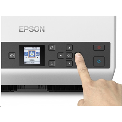 SCANNER EPSON WORKFORCE DS-870 DOCUMENT A4 CARIC. DALL ALTO B11B250401 65PPM ADF100PG, F/R, USB, A3 STITCH FINO:30/06