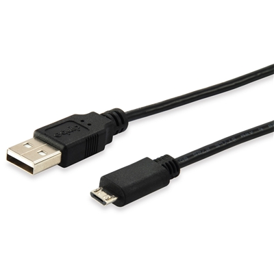 CAVO USB2.0 1,8MT EQUIP 128523 NERO A-M A MICROB - EAN: 4015867142349