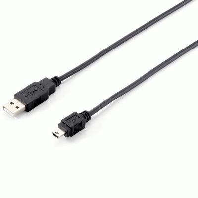 CAVO USB2.0 MINI 5P M/M 1,8MT EQUIP 128521 NERO - EAN: 4015867107829 