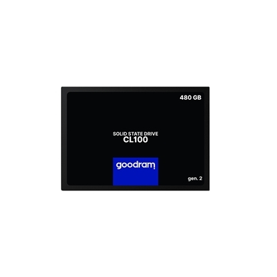 SSD-SOLID STATE DISK 2.5''  480GB SATA3 GOODRAM SSDPR-CL100-480-G2 READ:550MB/S-WRITE:450MB/S