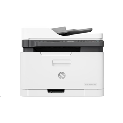 STAMPANTE HP MFC LASER COLOR 179FNW 4ZB97A WHITE A4 4IN1 ADF 18PPM 128MB 600DPI LCD WIFI-USB-LAN 1-5 UTENTI 1Y