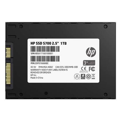 SSD-SOLID STATE DISK 2.5'' 1000GB (1TB) SATA3 HP S700 6MC15AA#ABB READ:560MB/S-WRITE:515MB/S