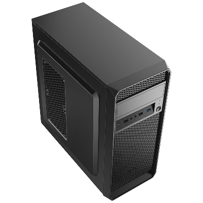 CABINET ITEK PRIME DARK - MIDDLE TOWER, ATX, 2X5.25, 2X3.5, 1XUSB3.0 2XUSB2.0, 1X12CM FAN, ALIM 500W (ITOCPR10D)