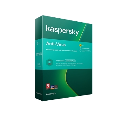 KASPERSKY BOX ANTIVIRUS 2020 -- 1PC (KL1171T5AFS-20SLIM) FINO:30/06