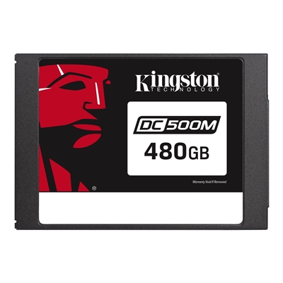 SSD-SOLID STATE DISK 2.5''  480GB SATA3 KINGSTON DATACENTER/ENTERPRISE SEDC500M/480G READ:555MB/S-WRITE:520MB/S
