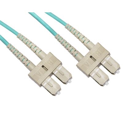 CAVO FIBRA OTTICA LINK LKSCSC3501 SC A SC MULTIMODE DUPLEX OM3 50/125 1MT