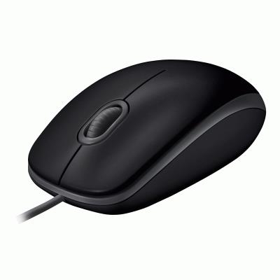 MOUSE LOGITECH OEM B110 SILENT DARK OPTICAL BLACK USB P/N 910-005508 1000DPI -GARANZIA 3 ANNI-