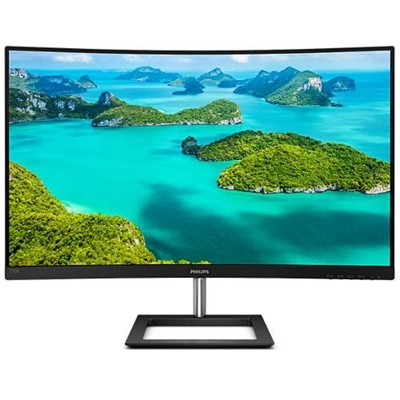 MONITOR PHILIPS LCD VA CURVED LED 27'' WIDE 272E1CA/00 4MS SOFTBLUE MM FHD 3000:1 BLACK VGA HDMI DP VESA 2Y FINO:31/05