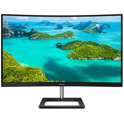 MONITOR PHILIPS LCD VA CURVED LED 31.5'' WIDE 325E1C/00 4MS SOFTBLUE QHD 3000:1 BLACK VGA HDMI DP VESA 2Y FINO:31/05