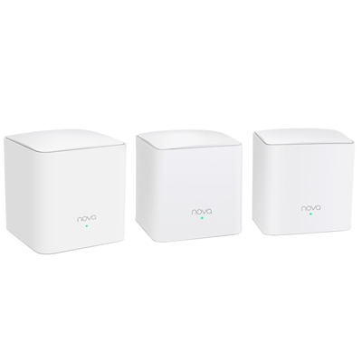 WIRELESS ROUTER AC1200 HOME MESH TENDA NOVA MW3(2 PACK) DUALBAND -2P ETHERNET 2 ANT.INT.