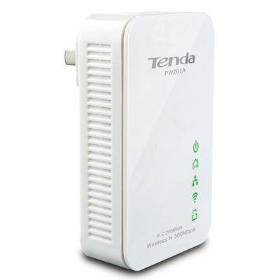 POWERLINE 300M WIRELESS N EXTENDER TENDA PW201A - 802.11N - 1P 10/100M 2 ANT.INT.- GARANZIA 3 ANNI