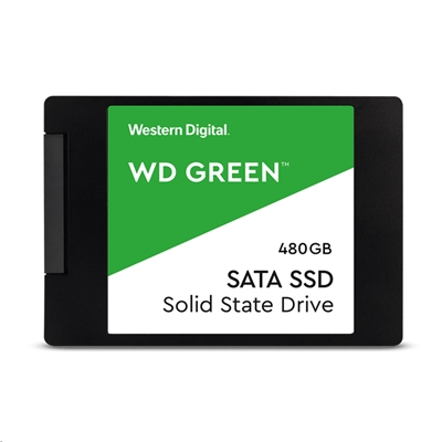SSD-SOLID STATE DISK 2.5''  480GB SATA3 WD GREEN WDS480G2G0A READ:540MB/S-WRITE:465MB/S